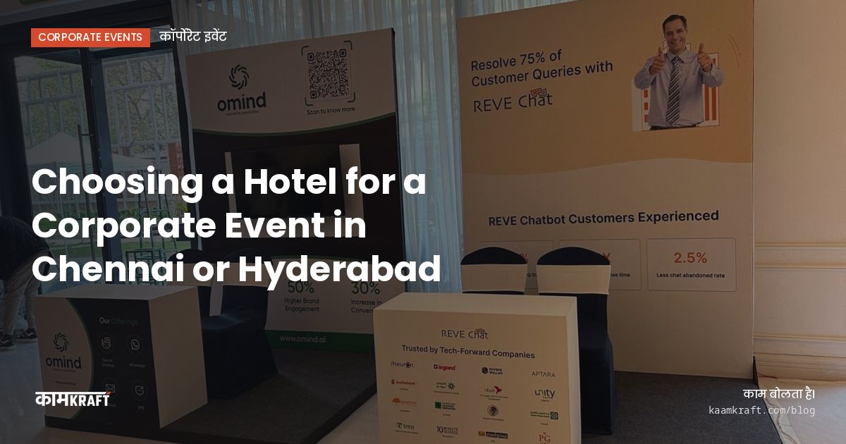 Cover: Choosing a Hotel for a Corporate Event in Chennai or Hyderabad
