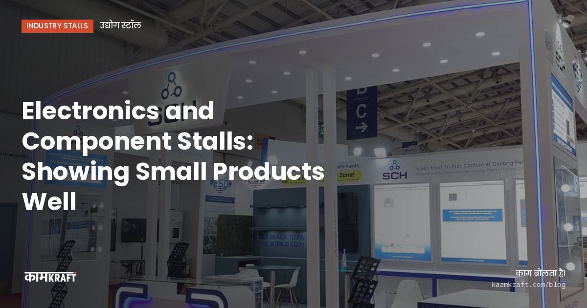 Cover: Electronics and Component Stalls: Showing Small Products Well