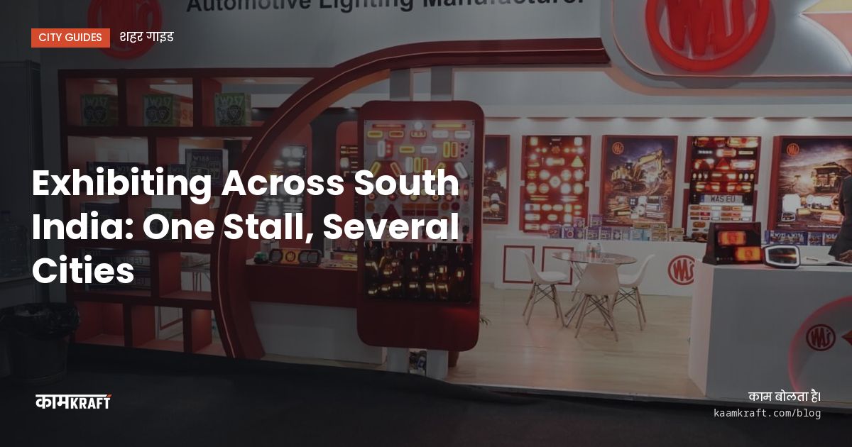 Cover: Exhibiting Across South India: One Stall, Several Cities