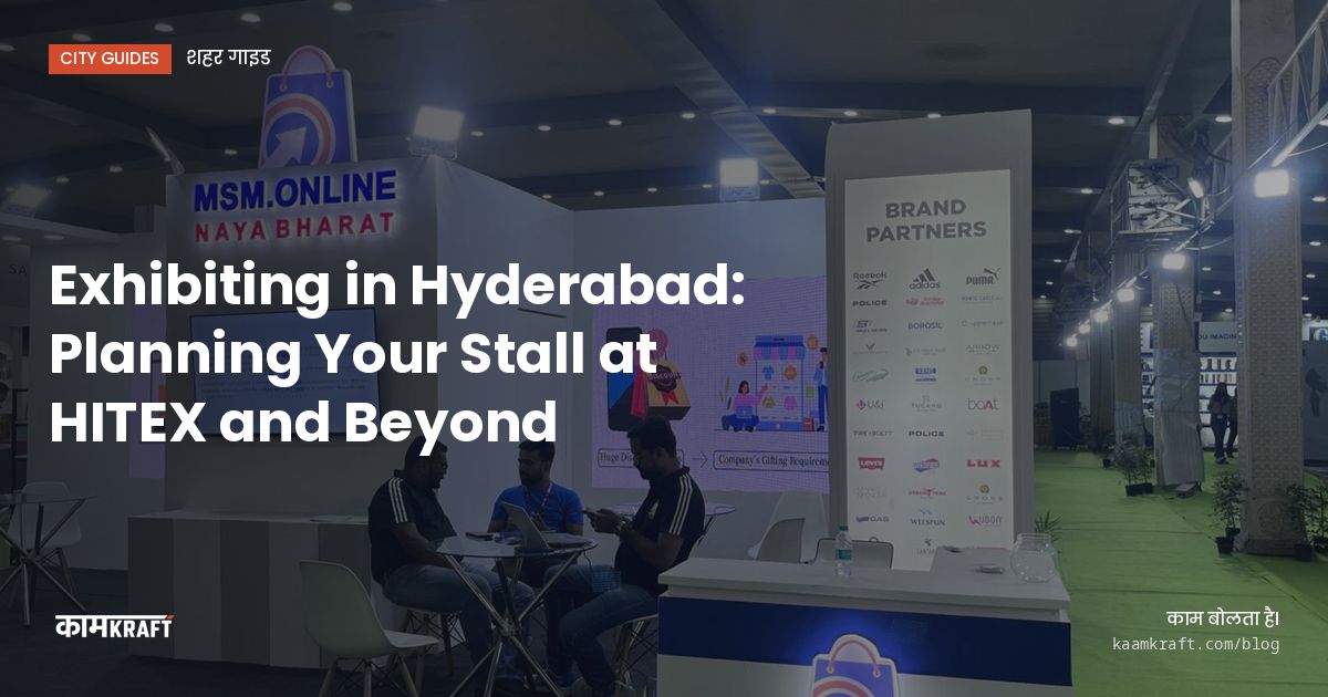 Cover: Exhibiting in Hyderabad: Planning Your Stall at HITEX and Beyond