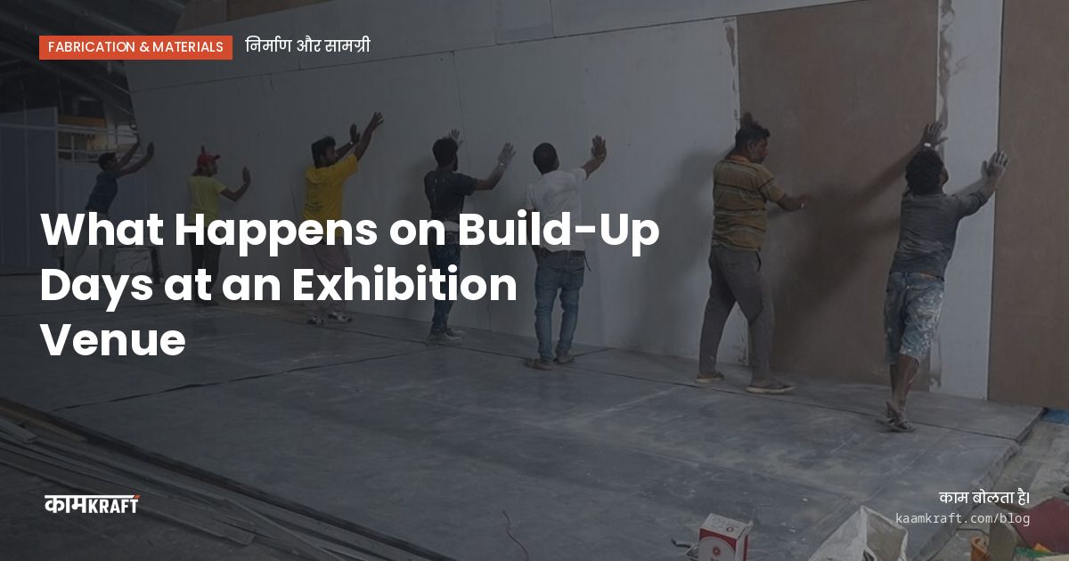 Cover: What Happens on Build-Up Days at an Exhibition Venue