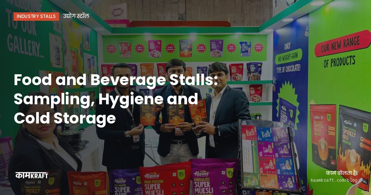 Cover: Food and Beverage Stalls: Sampling, Hygiene and Cold Storage