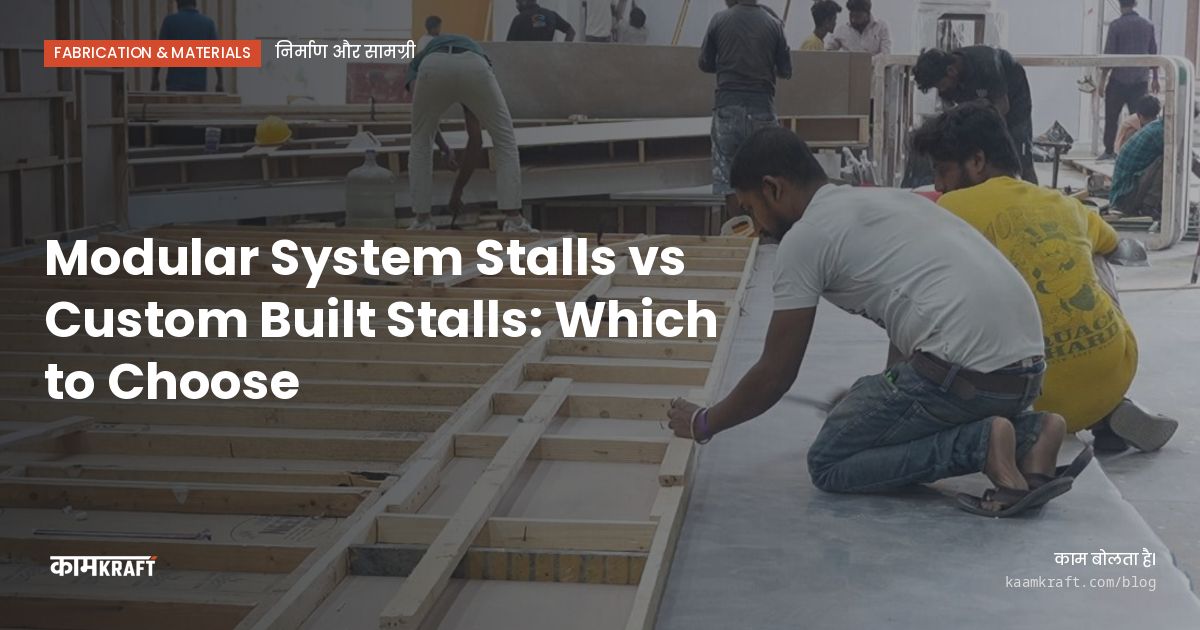 Cover: Modular System Stalls vs Custom Built Stalls: Which to Choose