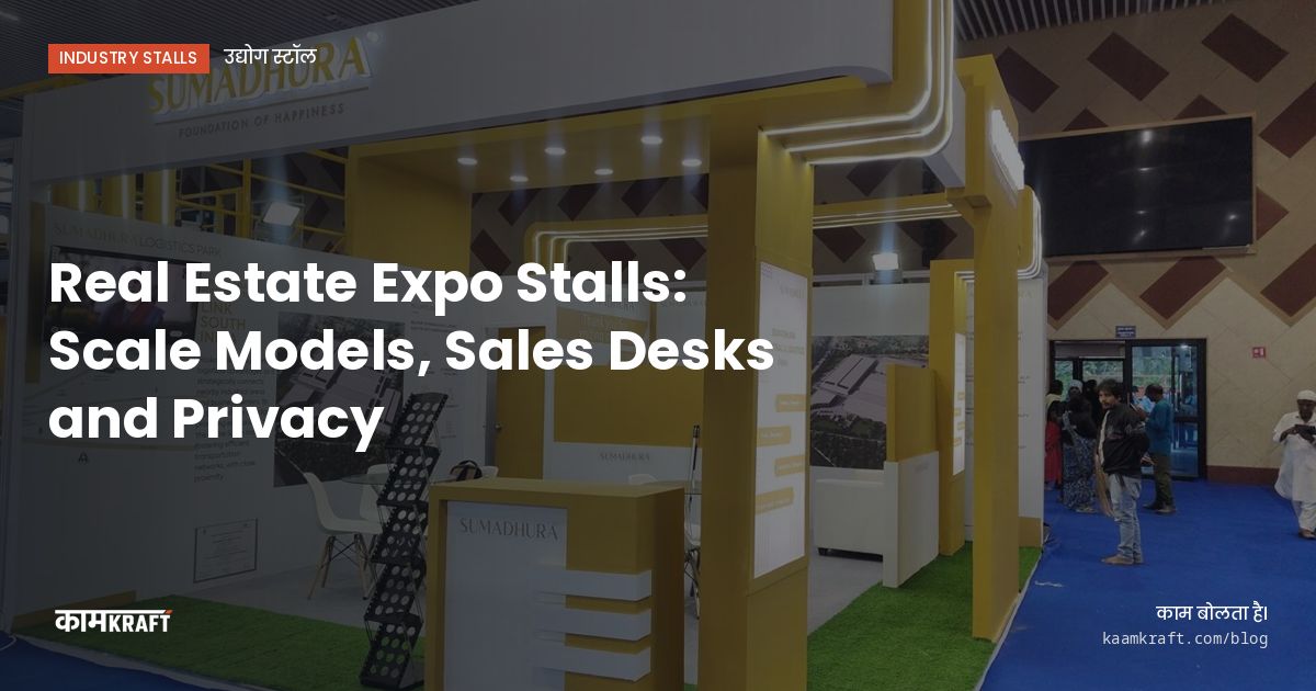 Cover: Real Estate Expo Stalls: Scale Models, Sales Desks and Privacy