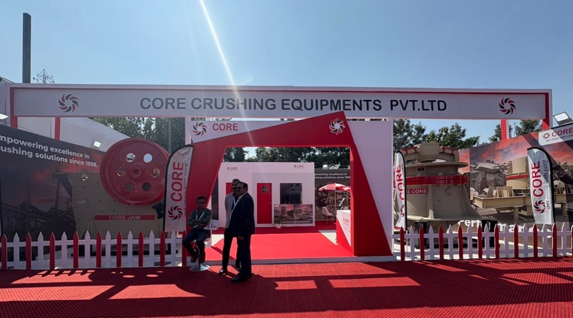Core Crushing Equipments stall