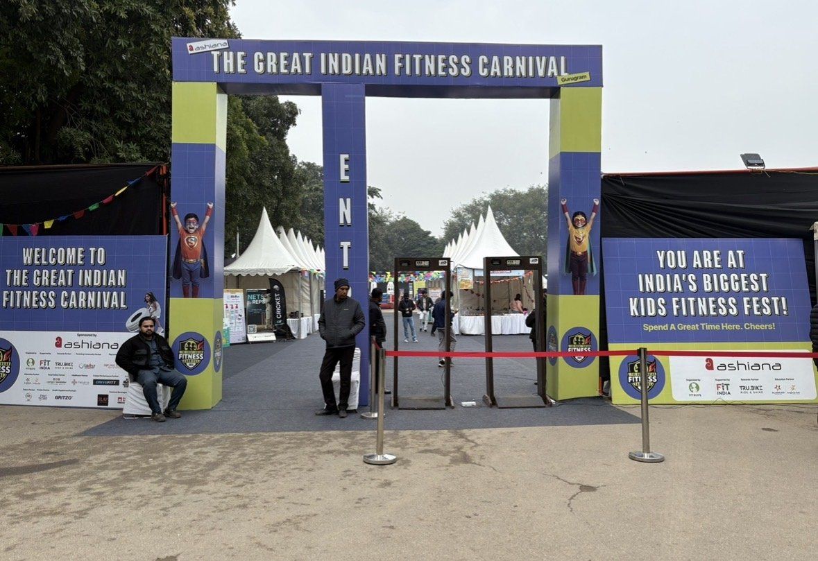 The Great Indian Fitness Carnival, built by KaamKRAFT
