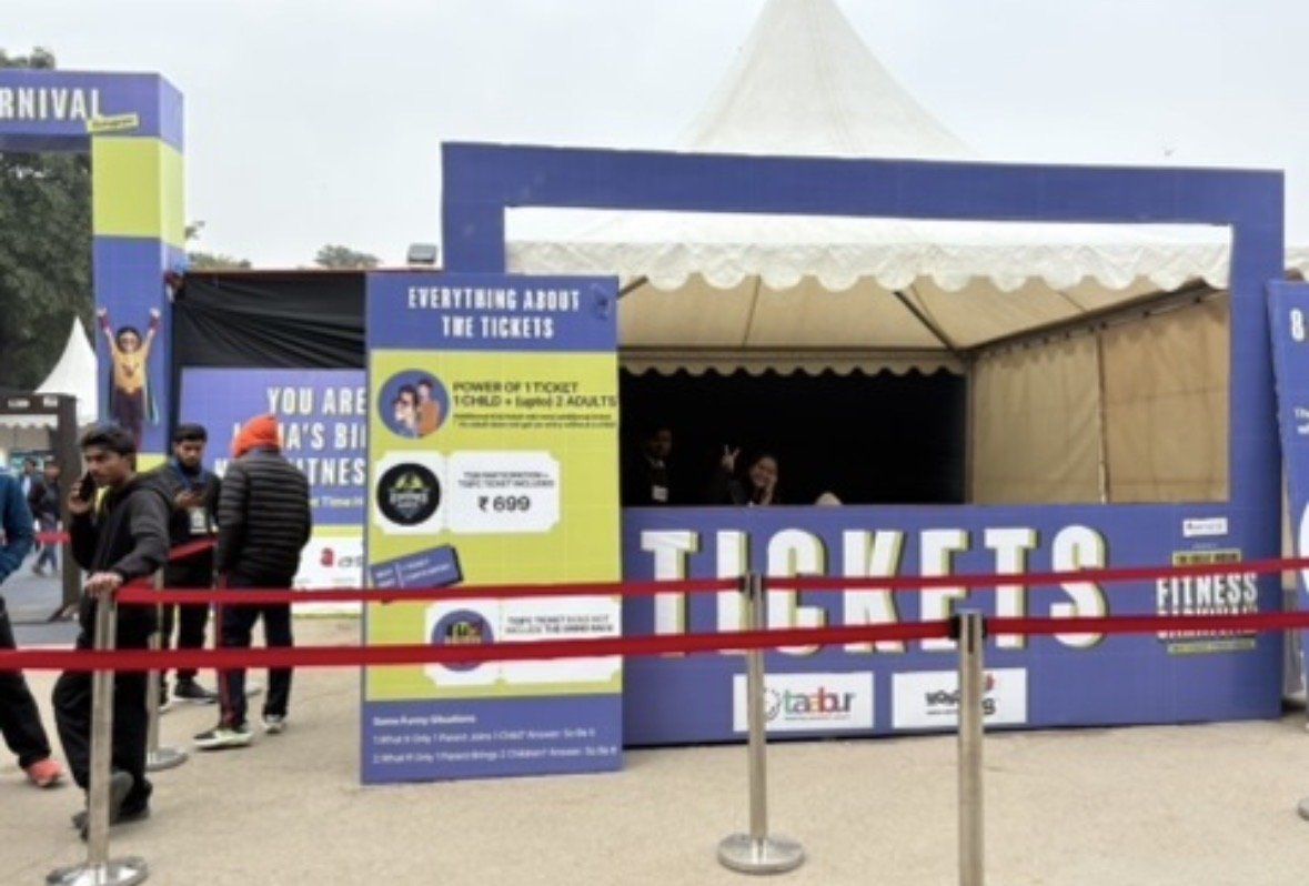 The Great Indian Fitness Carnival, built by KaamKRAFT